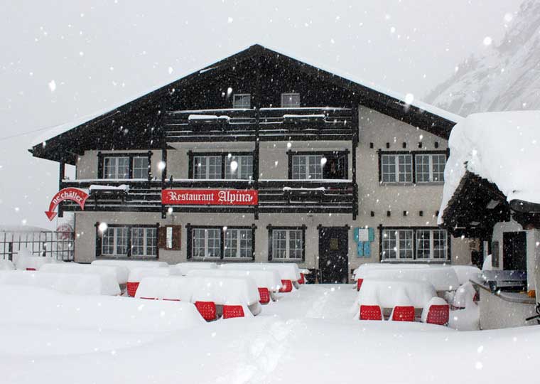 Bergrestaurant Alpina - Winter